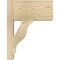 Ekena Millwork Funston Block Rough Sawn Outlooker, Douglas Fir, 8"W x 14"D x 18"H OUT08X14X18FST05RDF - alternate 2